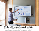 Present+Share Mini | Wireless Presentation System for Laptops, PC, HDMI, Smartphones | Transmit to TV, Monitor, or Projector