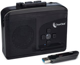 Cassette Tape to USB 2.0 (Second Generation) | Convert Cassette Tapes to Digital MP3 Audio Files on USB Flash Drive | File Splitting Feature | Instant Setup | 16 GB USB Drive Included