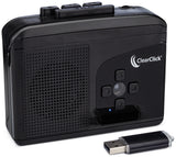 Cassette Tape to USB 2.0 (Second Generation) | Convert Cassette Tapes to Digital MP3 Audio Files on USB Flash Drive | File Splitting Feature | Instant Setup | No Computer Required