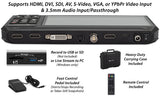 HD Video Capture Box Ultimate 3.0 | Record and Stream Video from HDMI, DVI, SDI, RCA/AV, VGA, & YPbPr Video Sources - No Computer Required