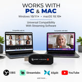 4K HDMI Capture Card | HDMI To USB 3.0 Adapter | True 4K or 1080P Capture or Live Stream