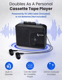 Cassette Tape to USB 2.0 (Second Generation) | Convert Cassette Tapes to Digital MP3 Audio Files on USB Flash Drive | File Splitting Feature | Instant Setup | 16 GB USB Drive Included