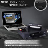 SoundBeast AV to HDMI Converter & Recorder 2.0 | Upscale AV RCA Composite to 1080P HDMI TV | For VCR, VHS, DVD, Camcorder, Hi8, Gaming Systems