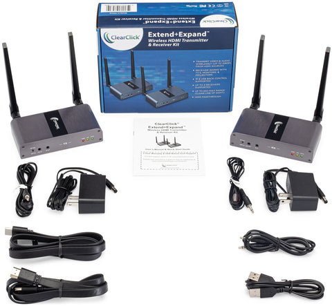4K HDMI Wireless Transmitter For 3-TVs – 650-Feet Transmitting Distance 