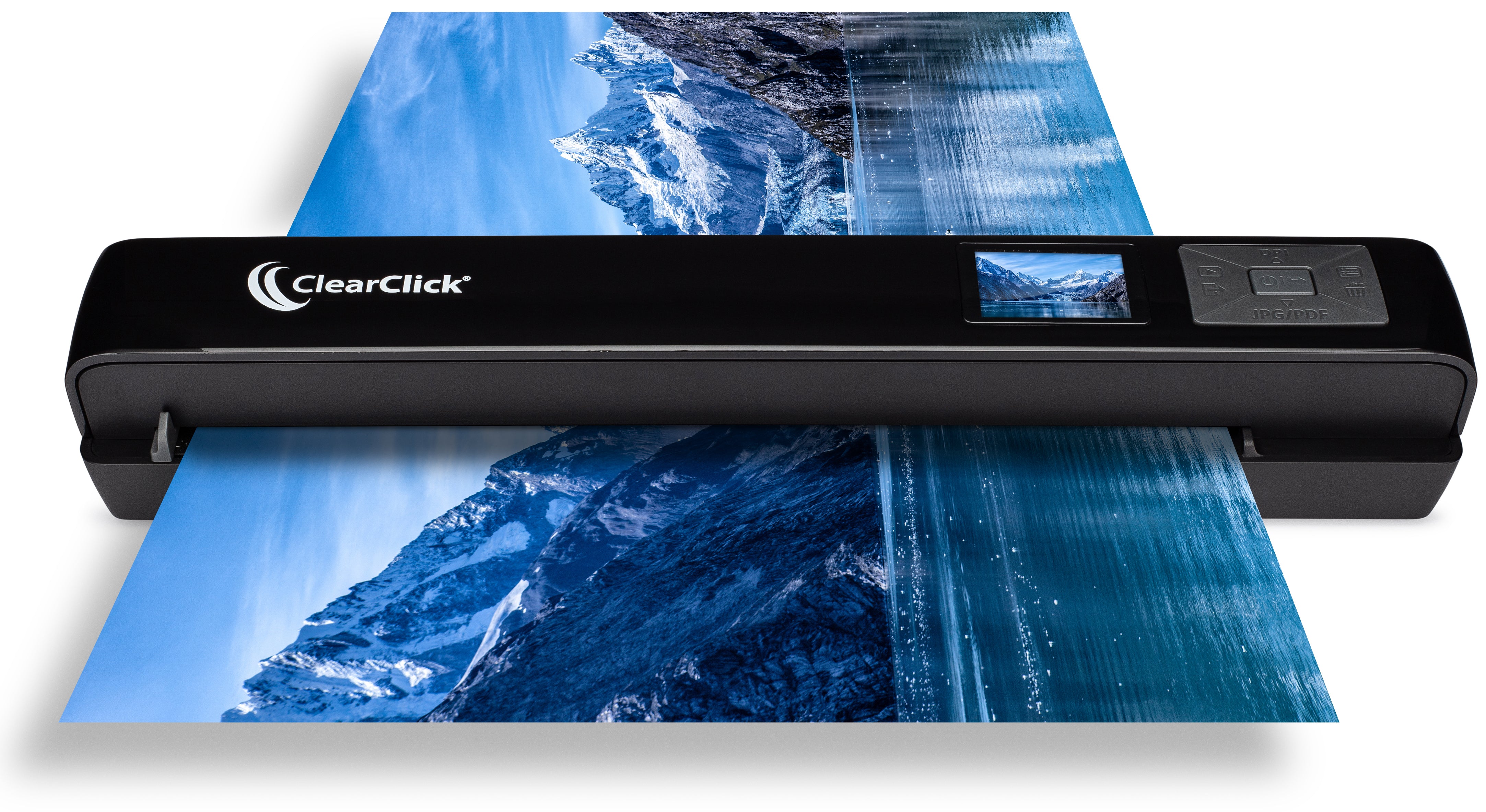 Portable Photo & Document Scanner with 1.4 LCD & Autofeeder – ClearClick