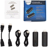 Mini Wireless HDMI Transmitter & Receiver Kit | 5 GHz, Up to 150' Range, Compact & Portable