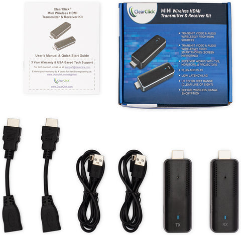 Mini Wireless HDMI Transmitter & Receiver Kit