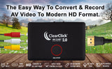 AV2HD Converter 2.0 (Second Generation) | Convert & Record Video from AV RCA Composite Video to HDMI 1080P