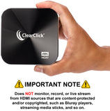 4K HD Video Capture Box Ultimate (USB Edition) | Record & Live Stream 4K30 or 1080P from 4K60 HDR HDMI Gaming Systems, Camcorders, DSLRs