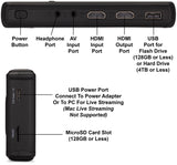 HD Video Capture Box Ultimate (4K Edition) | Record and Stream Video from HDMI (Up to 4K30) and AV Video Sources - No Computer Required