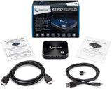 4K HD Video Capture Box Ultimate (USB Edition) | Record & Live Stream 4K30 or 1080P from 4K60 HDR HDMI Gaming Systems, Camcorders, DSLRs