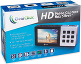 HD Video Capture Box Silver | Capture HD Video From Gaming Systems & HDMI Video Sources