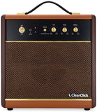 Retro Bluetooth Speaker with Active Bass Treble Control & 45W Output