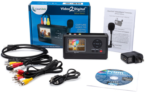 Video2Digital® Converter Deluxe Edition Capture Video From