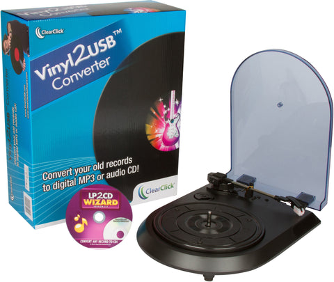 Vinyl2USB™ Record Converter | Transfer 33 & 45 RPM Records To Digital MP3 or CD
