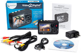 Video2Digital® Converter | Capture Video From VCR's, VHS Tapes, Hi8, Camcorder, DVD, & Gaming Systems - No Computer Required