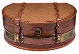 Vintage Wooden Suitcase Turntable with Bluetooth & USB (Model VT30)