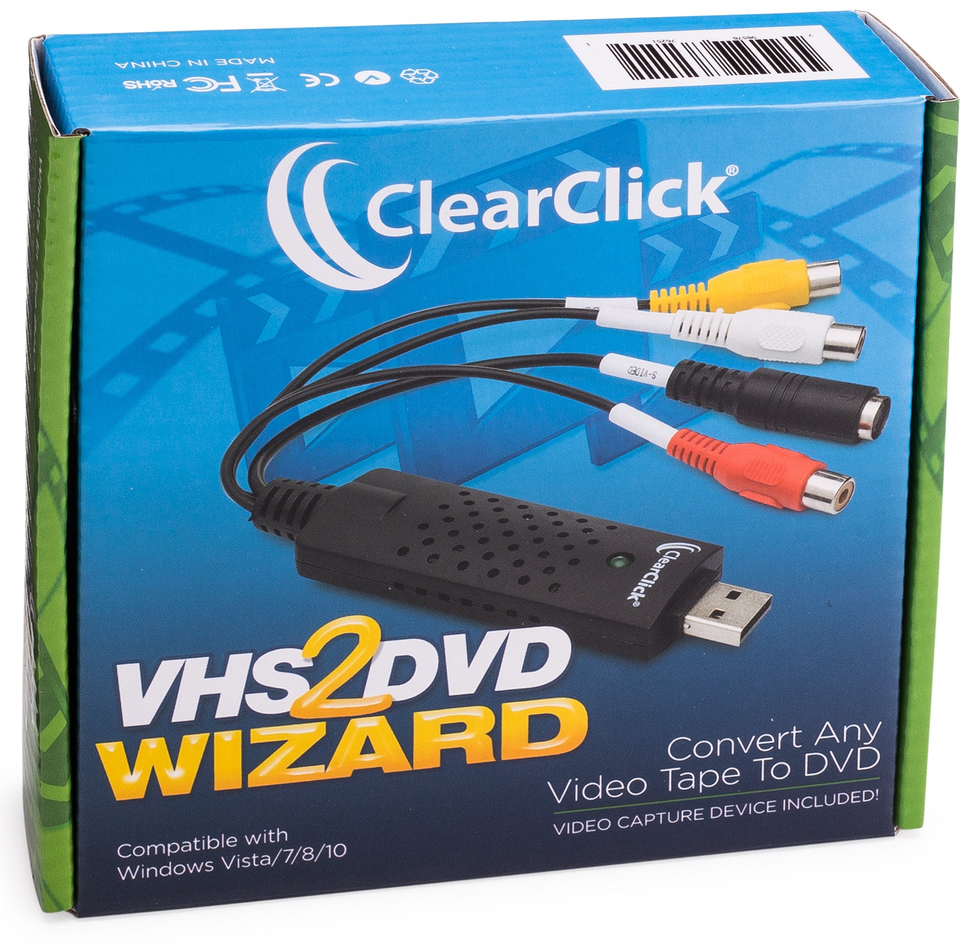 usb2.0 vhs to dvd converter convert