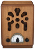 Classic Vintage Retro Style AM/FM Radio with Bluetooth (Model VR43)