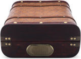 Vintage Wooden Suitcase Turntable with Bluetooth & USB (Model VT32)