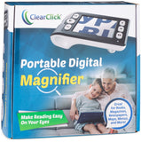 Portable Handheld Digital Magnifier with 3.5" LCD & Up to 10x Magnification | Electronic Vision Reading Aid