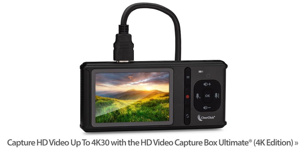 ClearClick HD Video Capture Box Ultimate 4K Edition